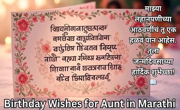 happy birthday aatya in marathi