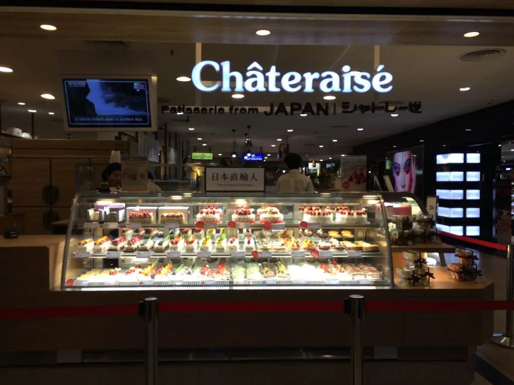 Chateraise Menu