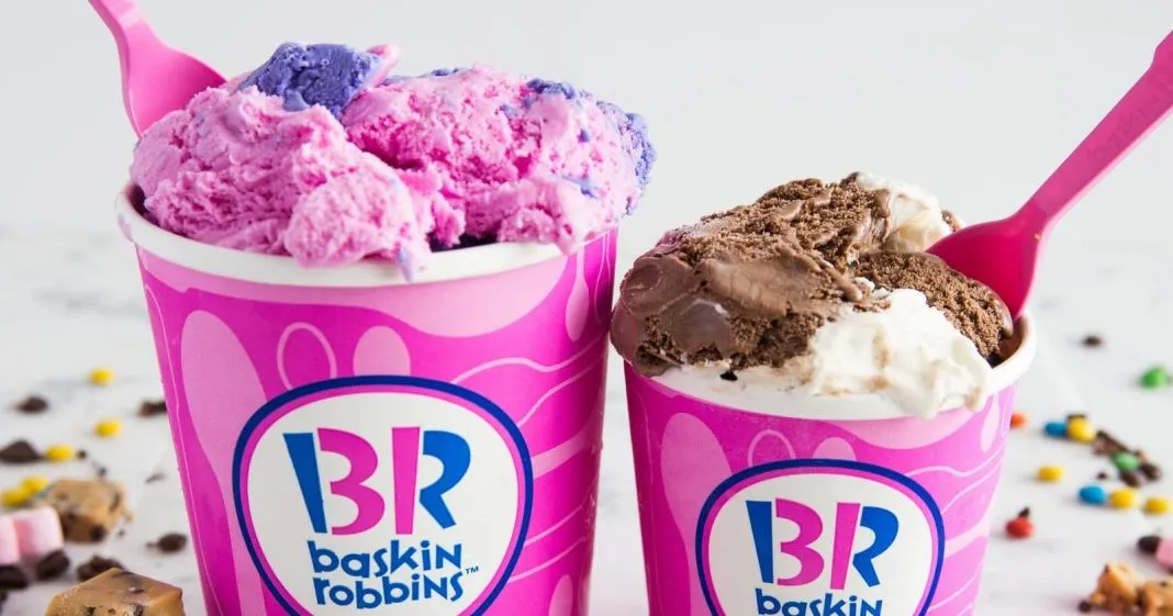 Baskin Robbins Menu