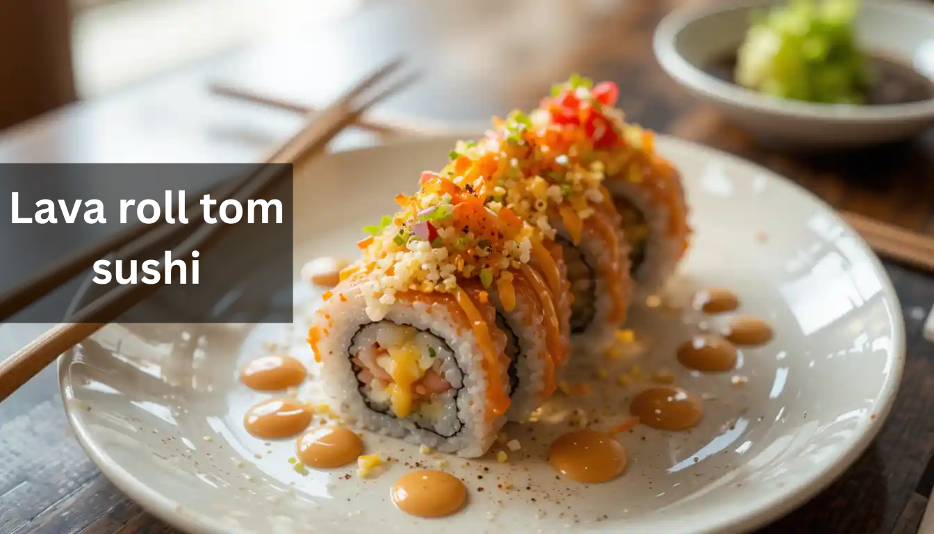 lava roll tom sushi