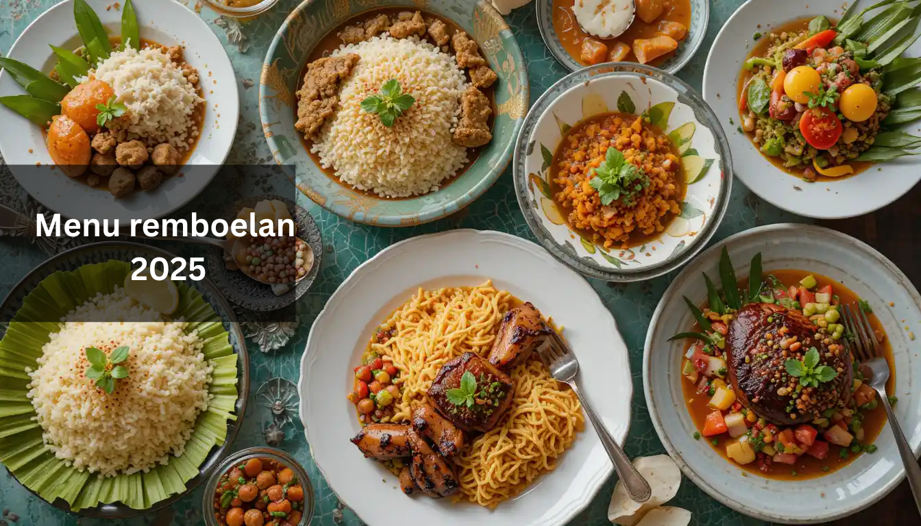 menu remboelan 2025
