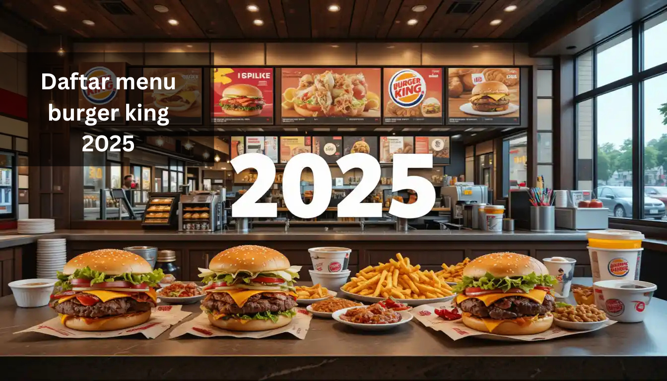 daftar menu burger king 2025