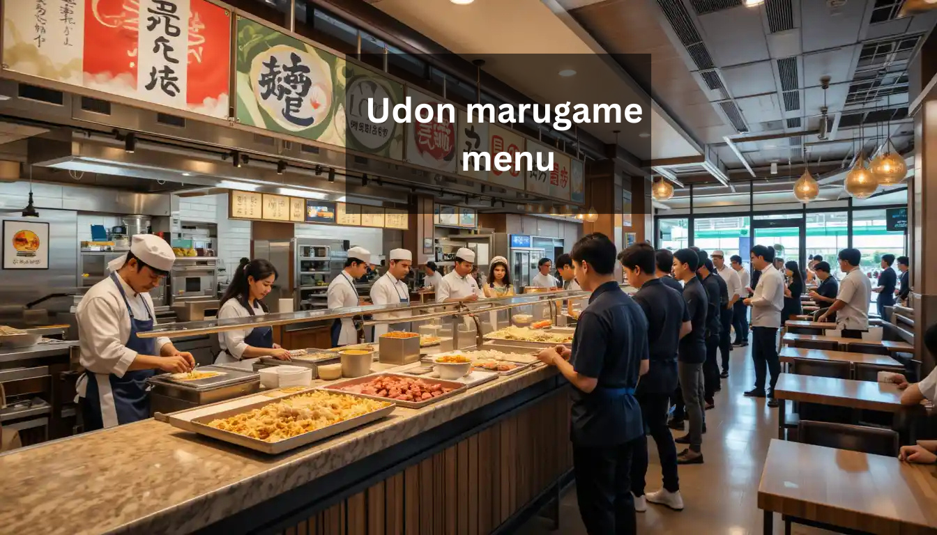 udon marugame menu