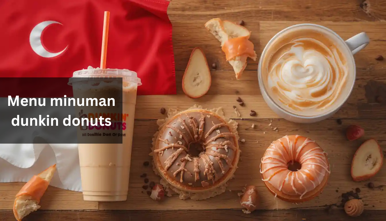 menu minuman dunkin donuts