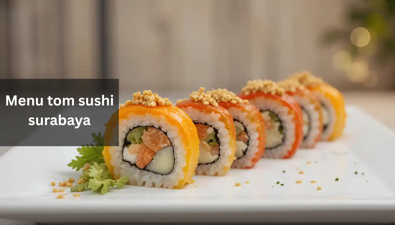 menu tom sushi surabaya