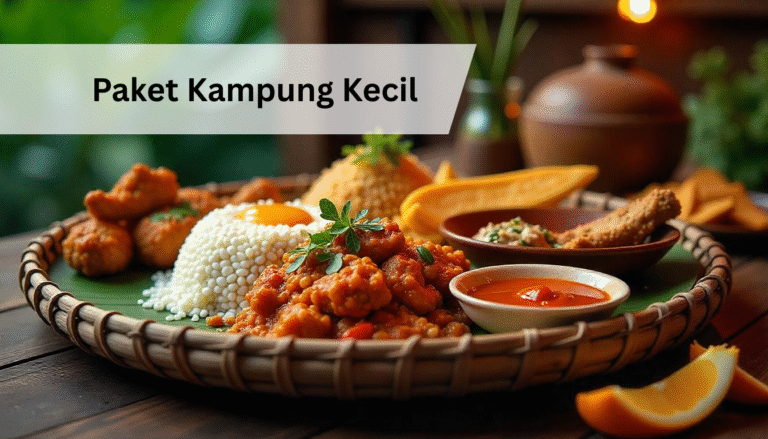 Paket Kampung Kecil Jakarta: Menu Lezat & Harga Terjangkau 2025
